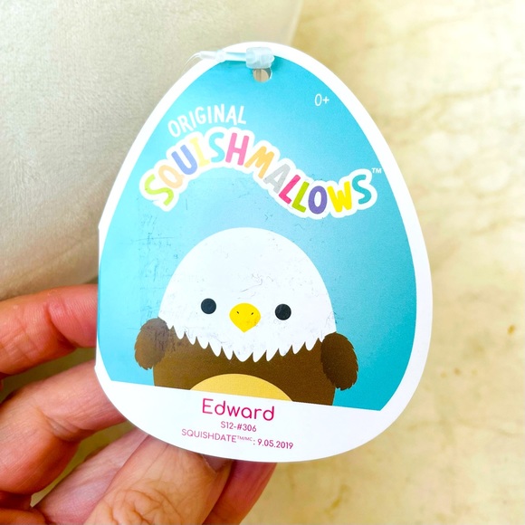 Squishmallows Kelly Toy Edward the Eagle - Picture 4 of 4
